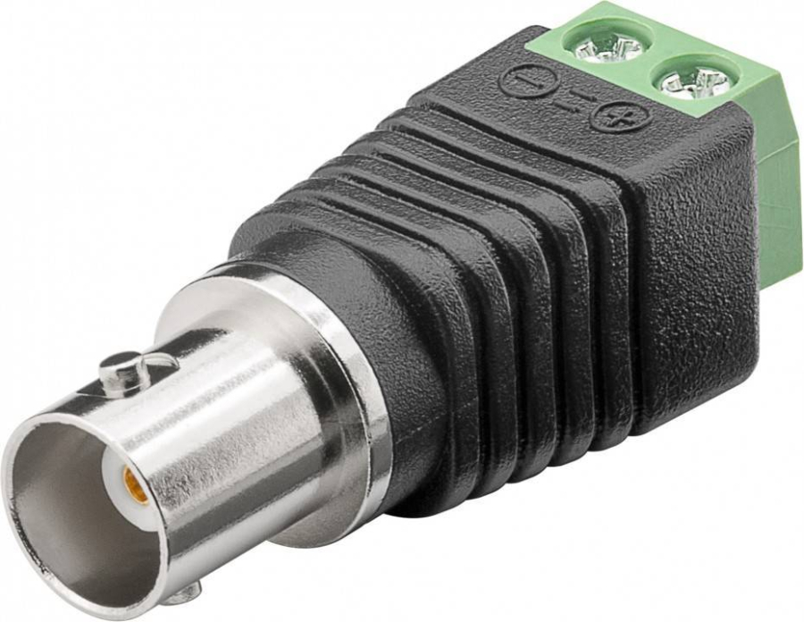 Adattatore Terminal Block 2-pin a BNC femmina